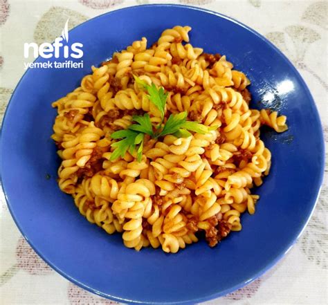 Demleme Usulü Makarna