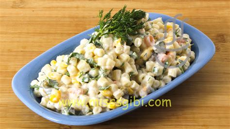 Yoğurtlu Makarna Salatası